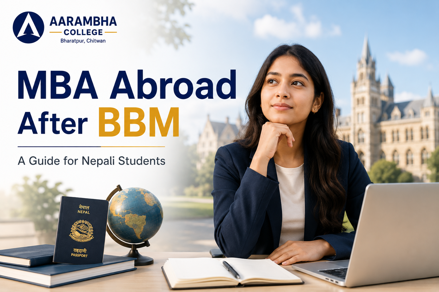 Can BBM Students Study an MBA Abroad? A Guide for Nepali Students